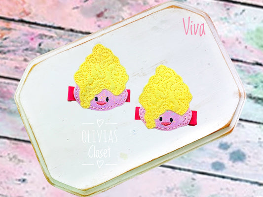 Viva Troll hair clip