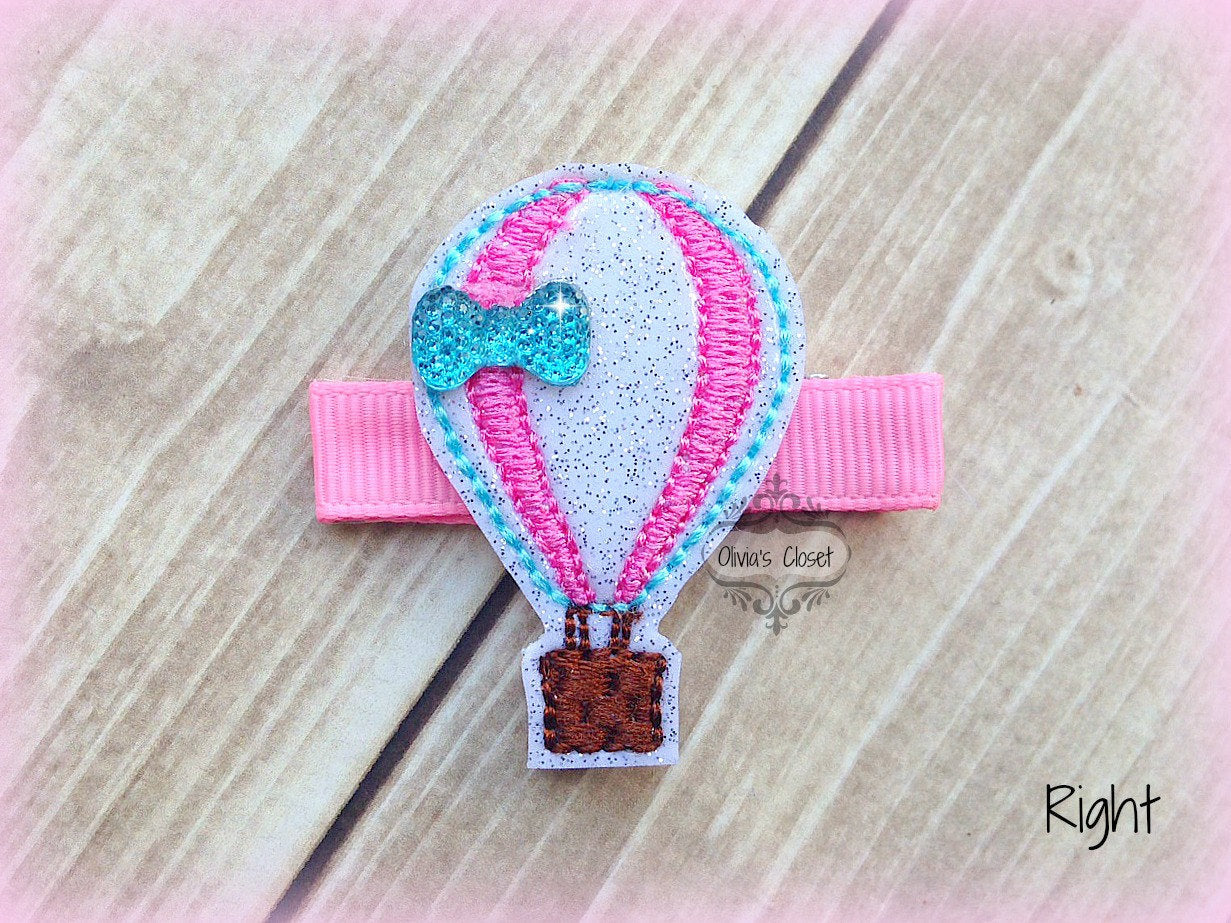 Hot Air Balloon Hair Clip