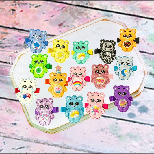 Carebear Hair Clip
