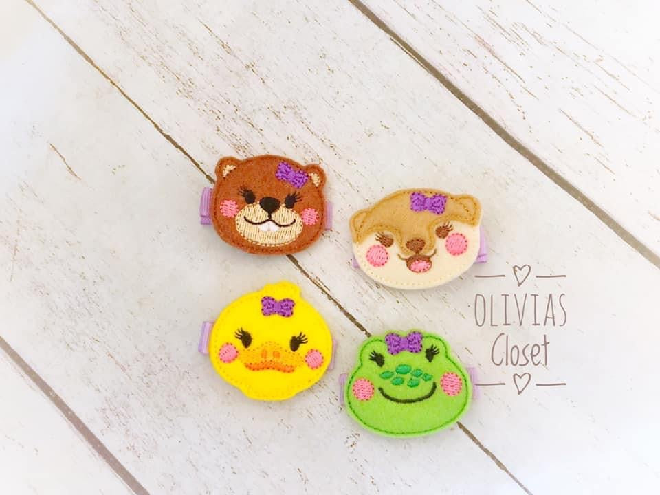 Pond Animal Hair Clip