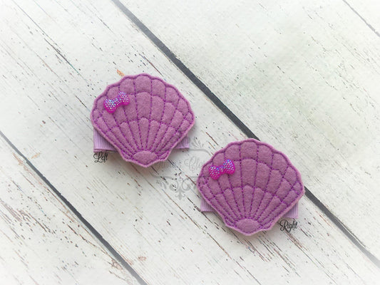 Shell Hair Clip