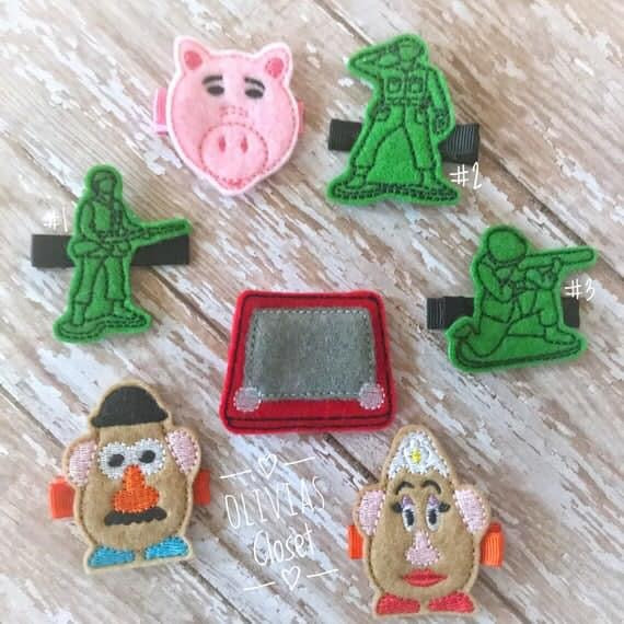 Toy Cartoon Hair Clip