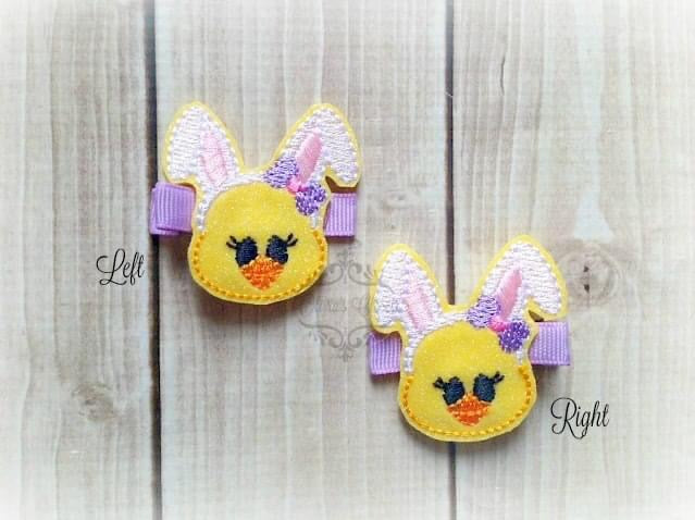 Bunny Chick Hair Clip