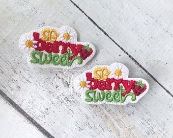 So Berry Sweet Hair Clip