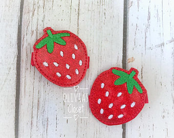 Strawberry Hair Clip