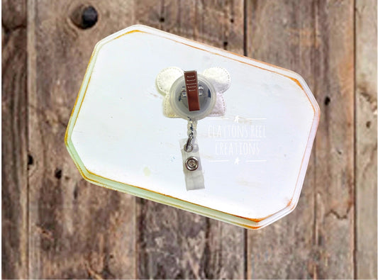 Mouse Rainbow Badge Reel