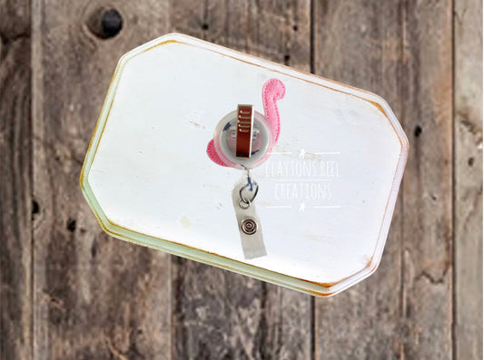 Dinosaur Badge Reel | Brontosaurus Badge Reel