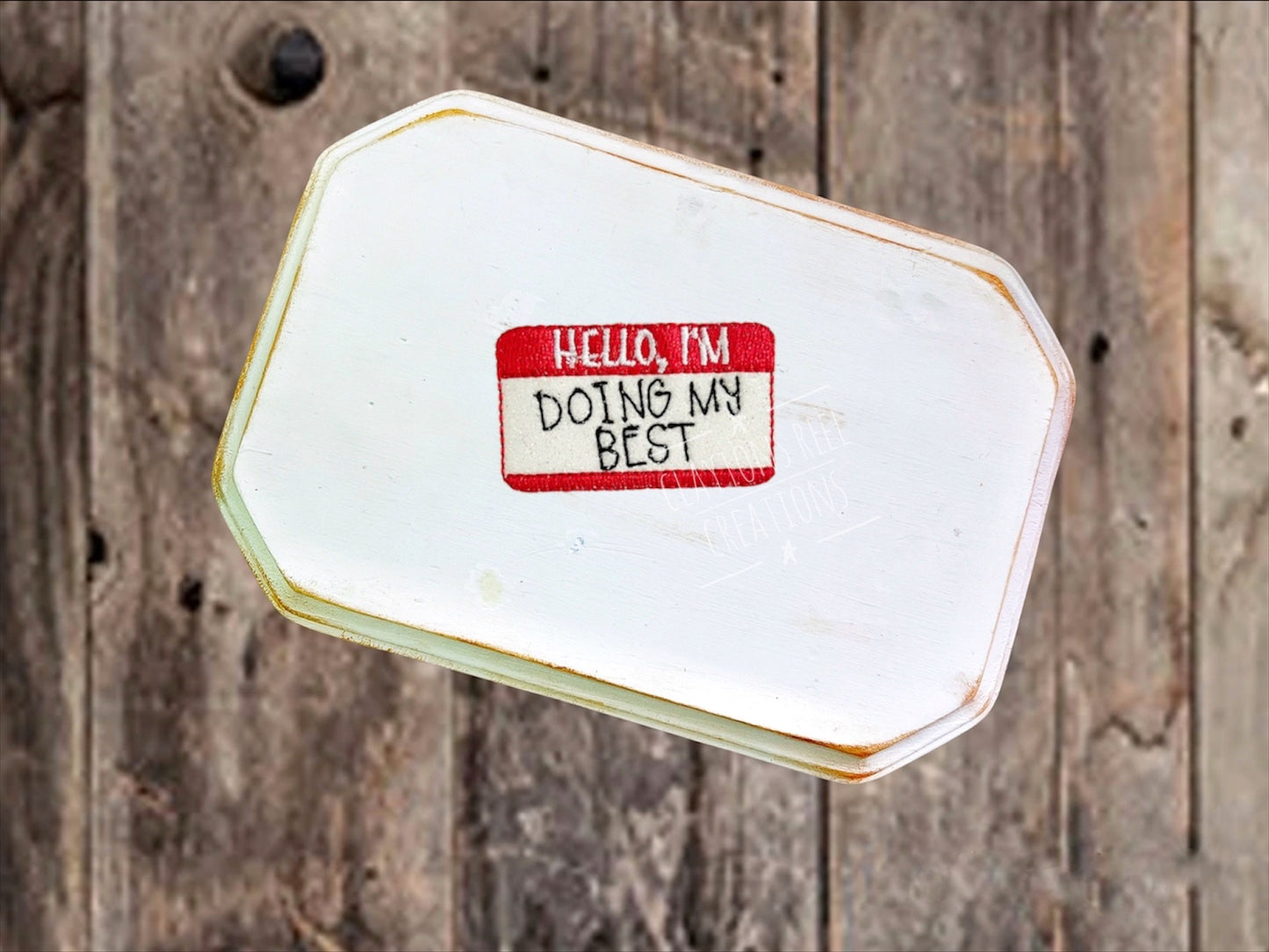 Hello I'm Doing My Best Badge Reel