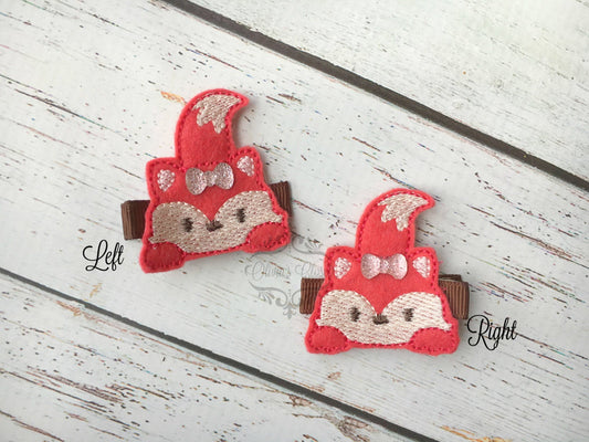 Fox Hair Clip