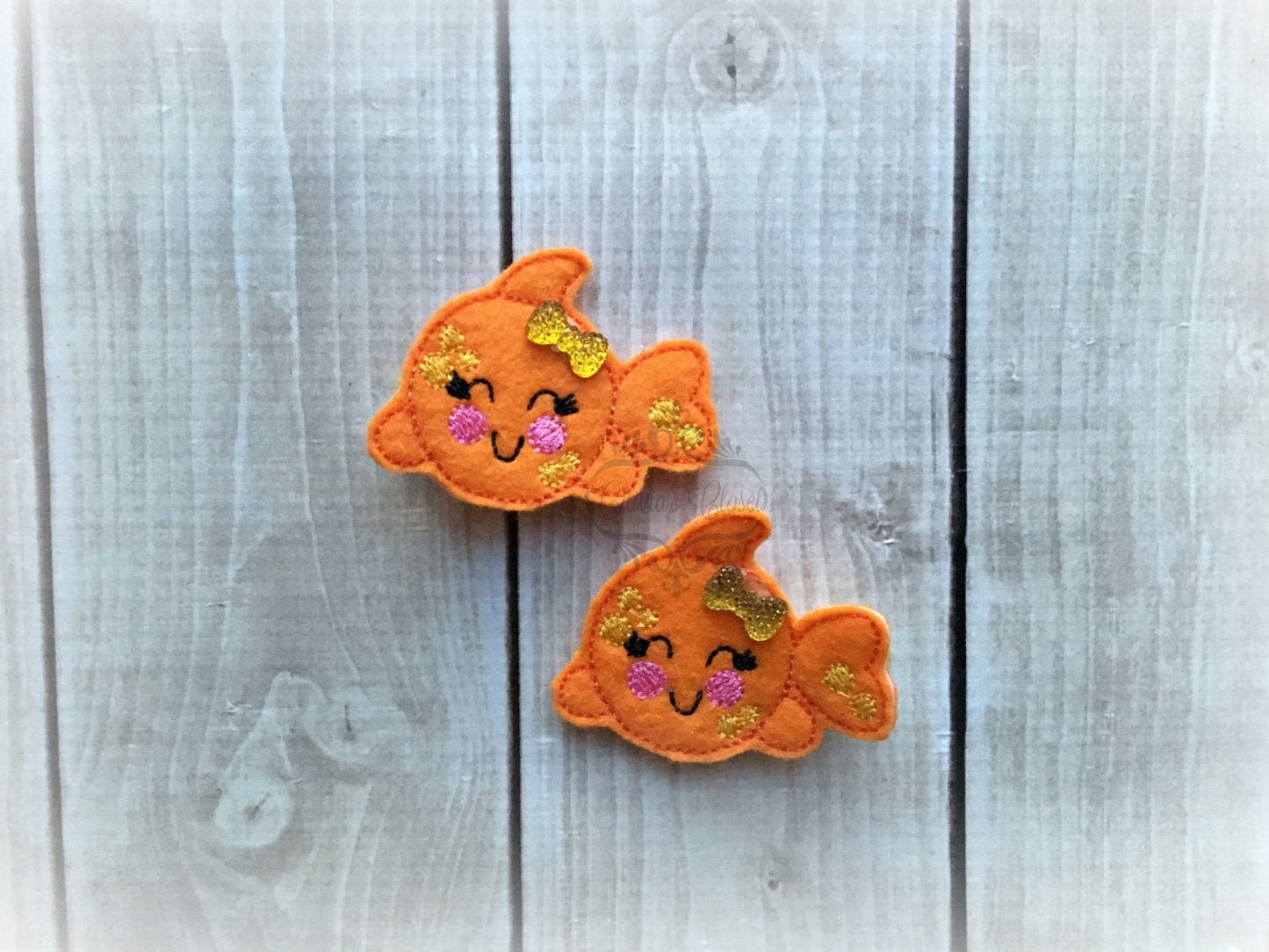 Goldfish Hair clip