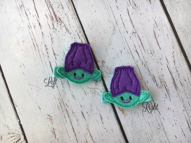 Branch Troll Hair clip