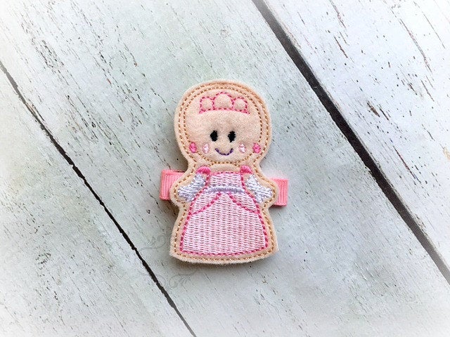 Bald Princess hair clip