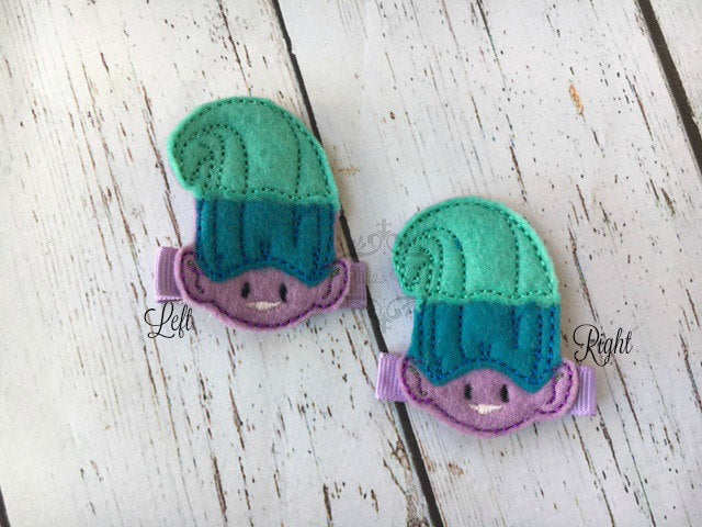 Creek Troll Hair clip