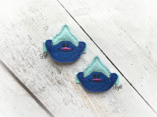 Biggie Troll Hair clip