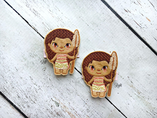 Moana hair clip