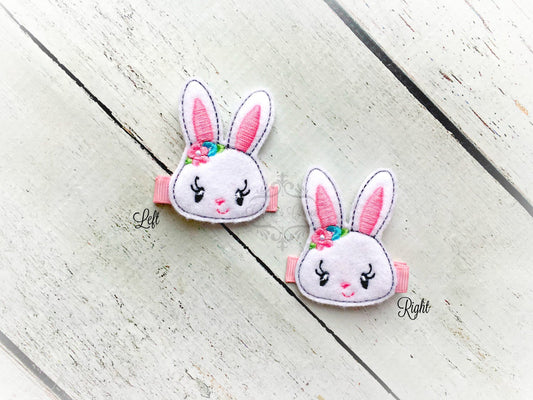 Bunny hair clip