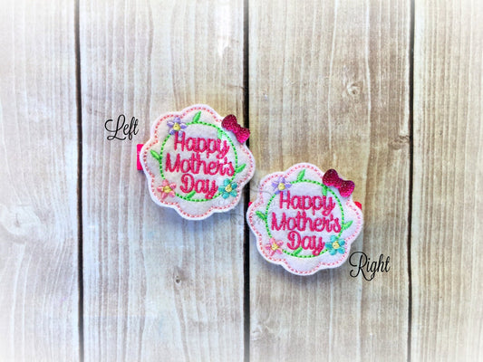 Mother's Day hair clip