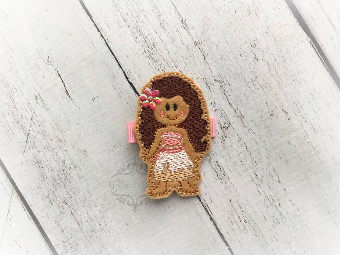 Moana hair clip