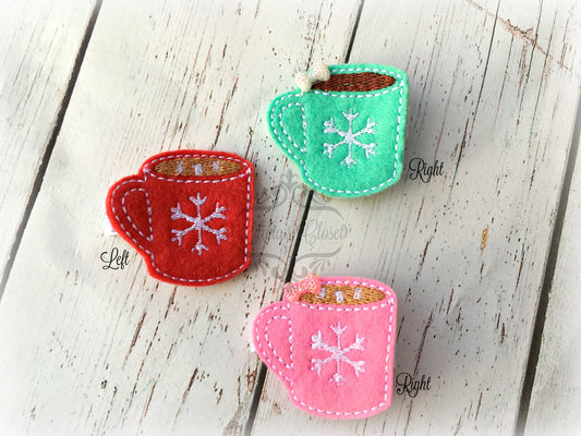Cocoa Mug Hair clip