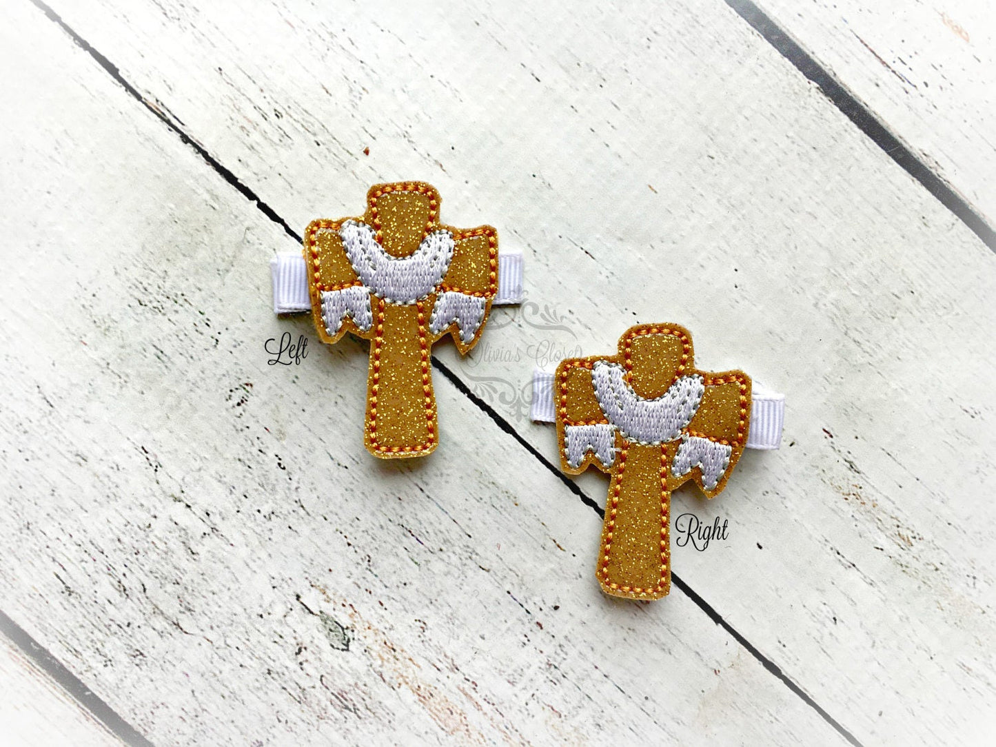 Cross hair clip