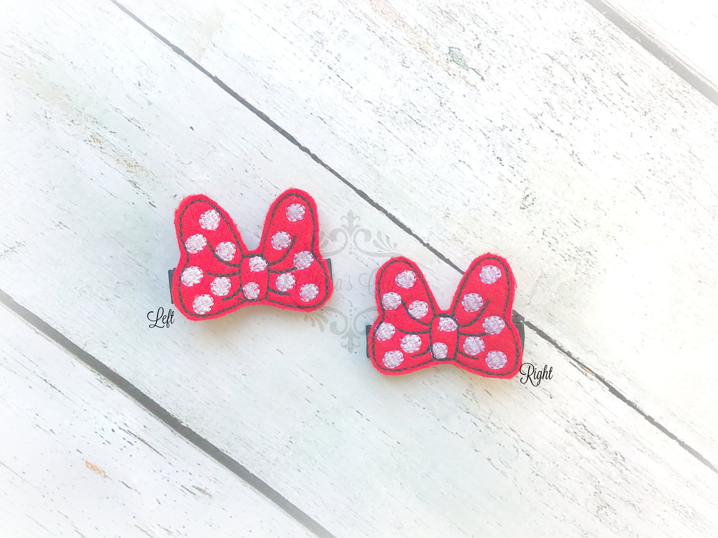 Minnie Bow Hair Clip