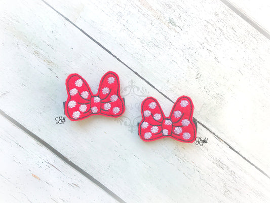Minnie Bow Hair Clip