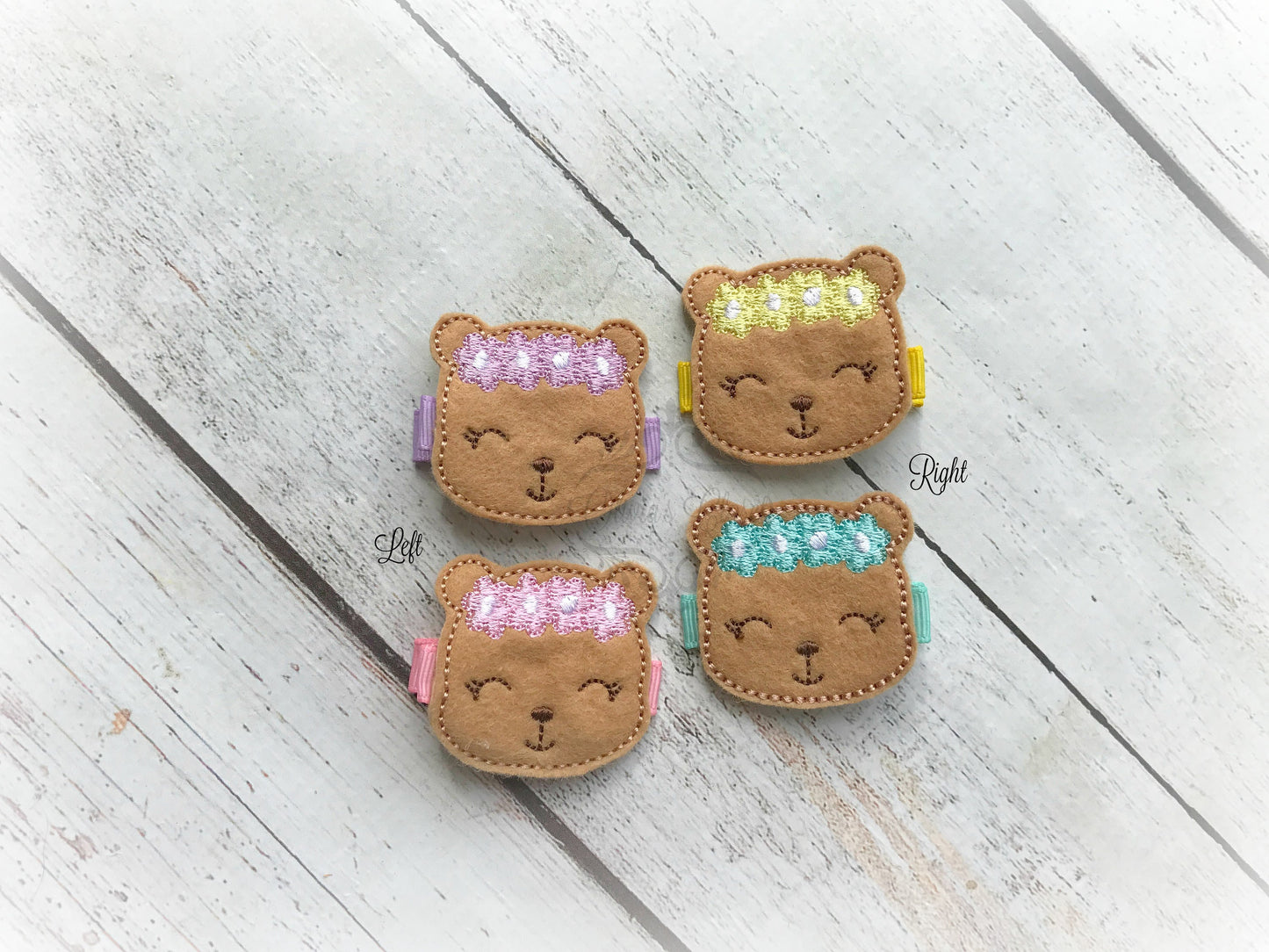 Bear Hair clip