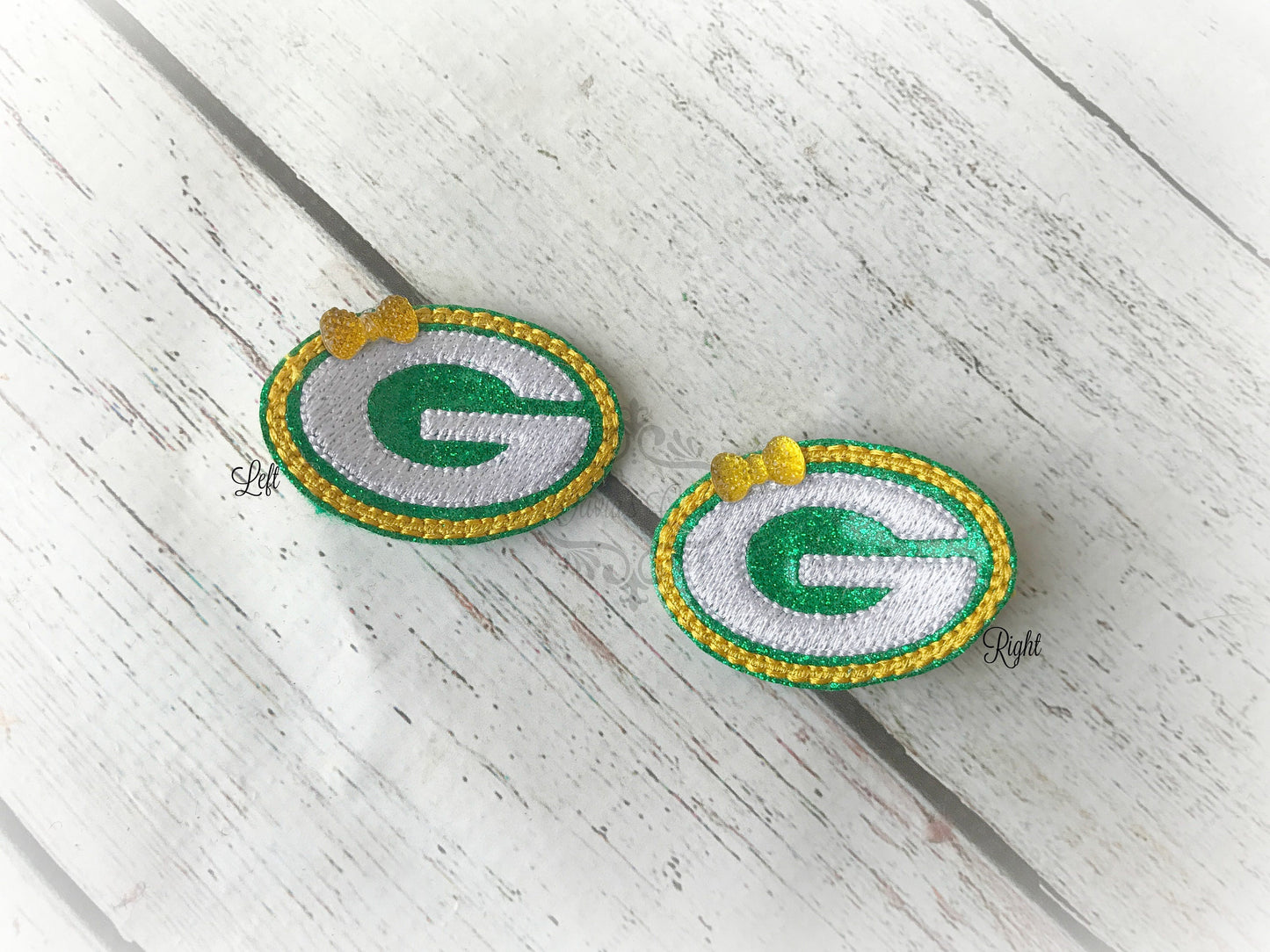 Football hair clip