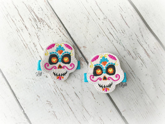 Sugar Skull Hair clip