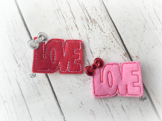 Love Hair Clip