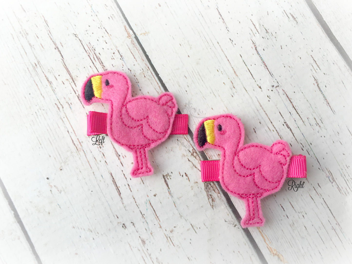 Flamingo Hair Clip