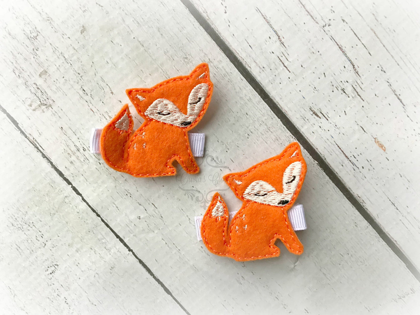 Fox Hair Clip