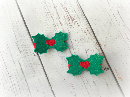 Holly hair clip