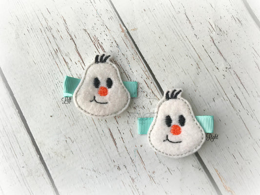 Olaf hair clip