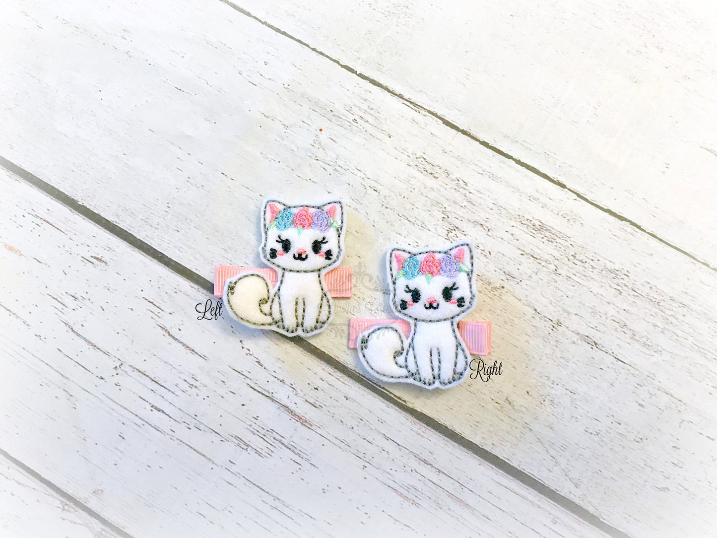 Kitty hair clip