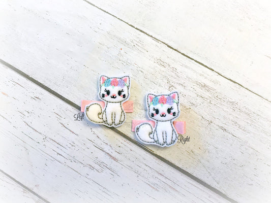 Kitty hair clip