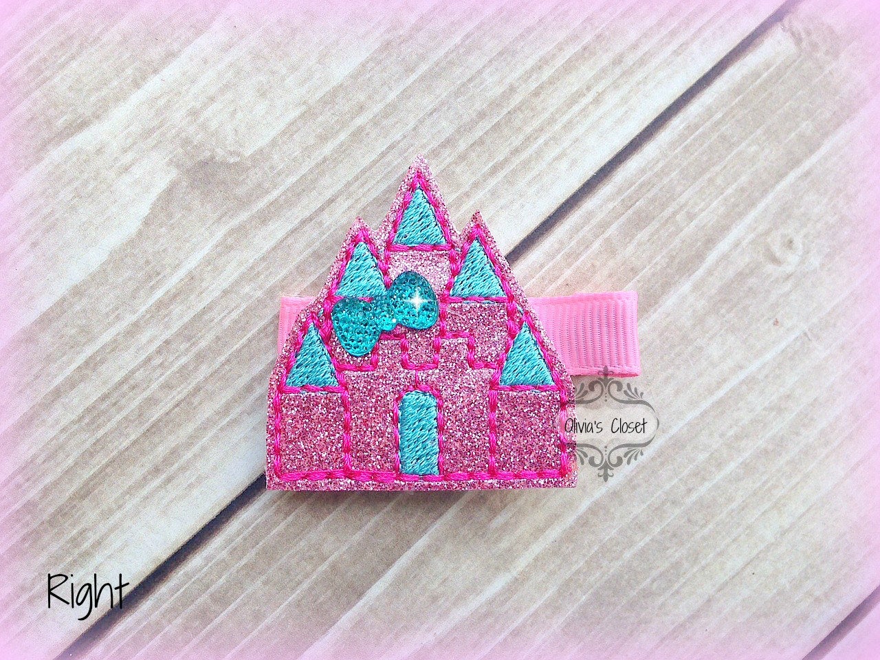 Princess Castle Hair Clip