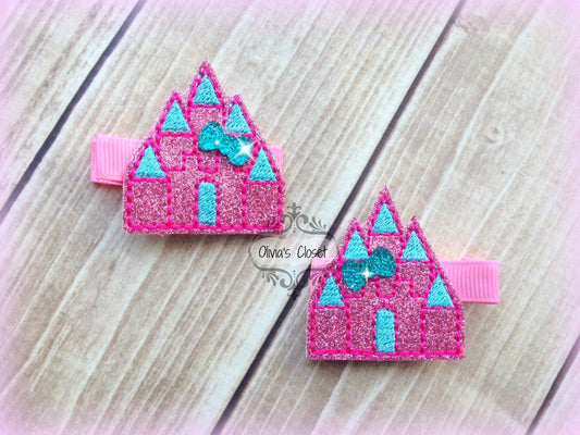Princess Castle Hair Clip