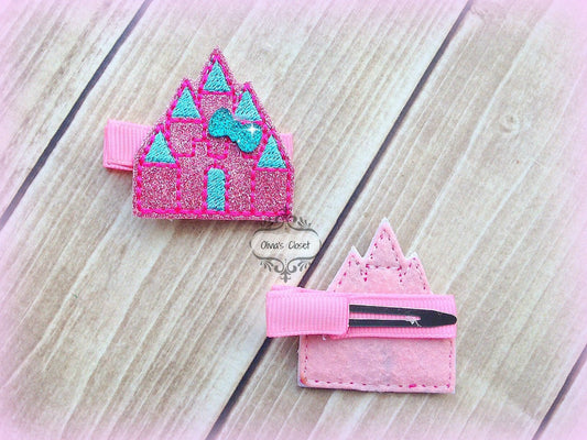 Princess Castle Hair Clip