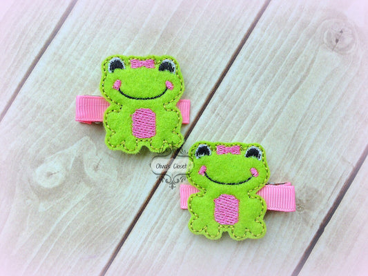 Frog Hair Clip