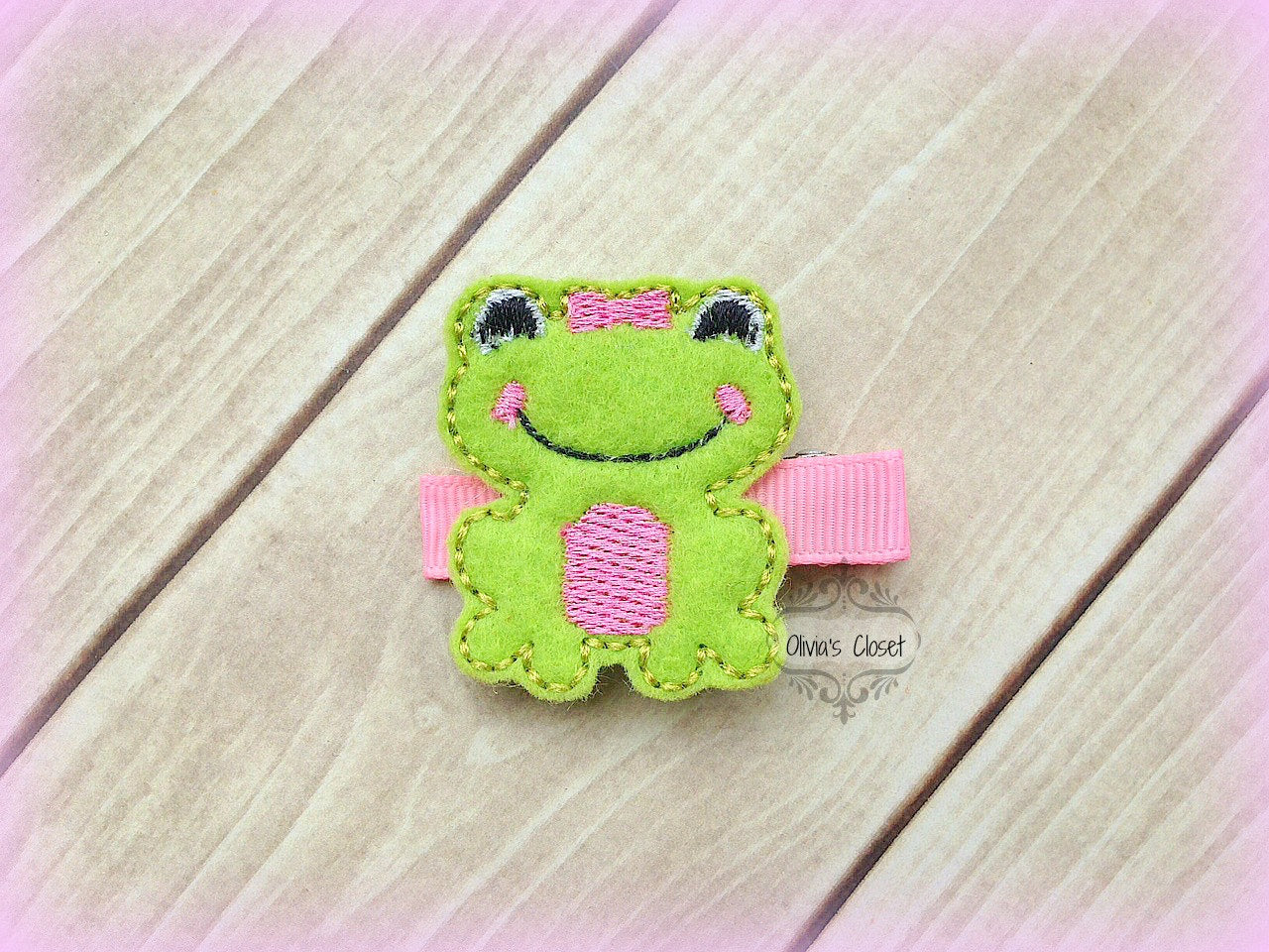 Frog Hair Clip