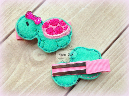Turtle hair clip