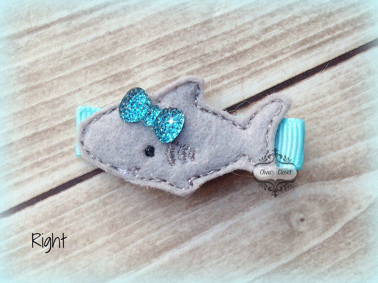 Shark hair clip