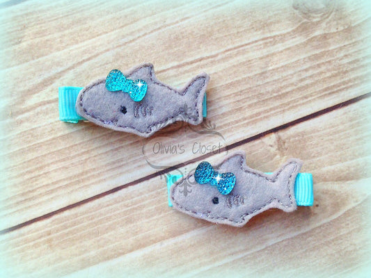 Shark hair clip