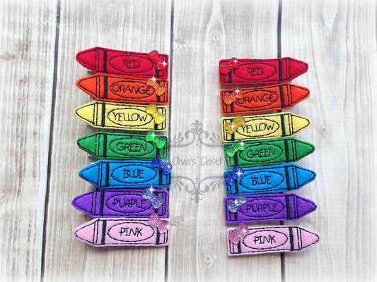 Crayon Hair Clip