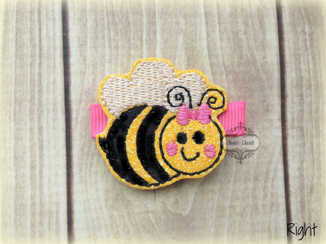 Bee Hair Clip