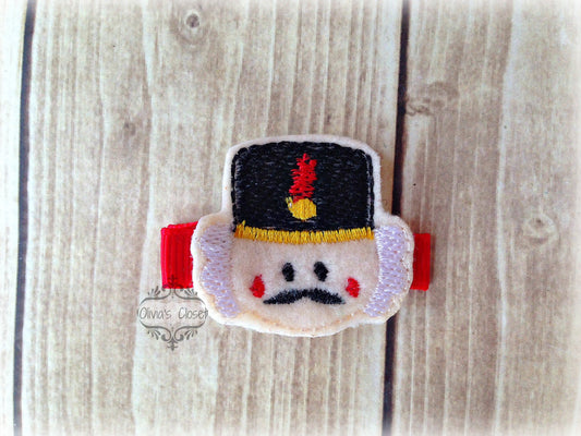 Nutcracker Hair Clip