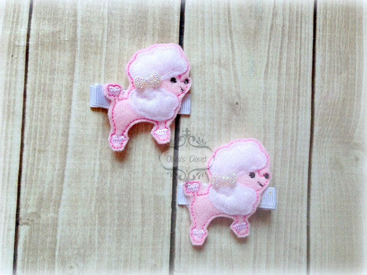 Poodle Hair Clip