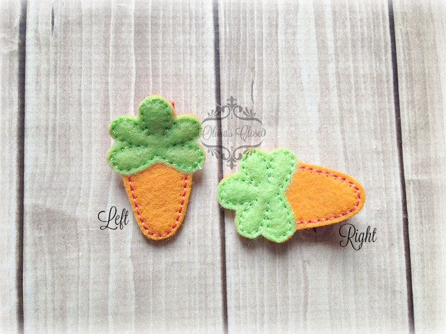 Carrot hair clip