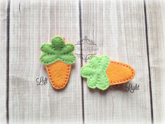 Carrot hair clip